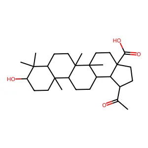 悬铃木酸 structure