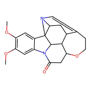 2,3-Dimethoxy-1,20-didehydro-1,22-dihydrostrychnidin-10-one structure