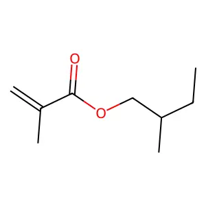 2-Methylbutyl methacrylate structure