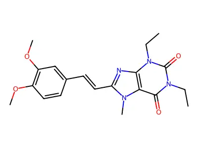 Istradefylline structure