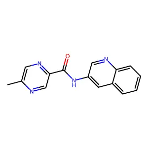 5-Methyl-N-(quinolin-3-yl)pyrazine-2-carboxamide structure