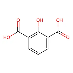 2-Hydroxy-1,3-benzenedicarboxylic acid structure