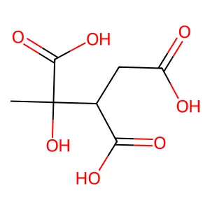 α-甲基异柠檬酸 structure