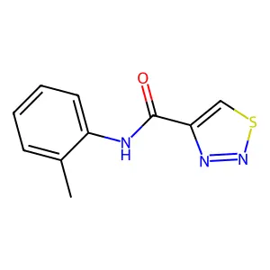 N-(o-Tolyl)-1,2,3-thiadiazole-4-carboxamide structure