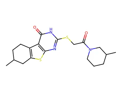 piperidine,1-[[thio]acetyl]-3-methyl- structure
