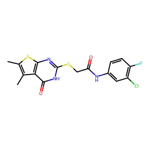 Acetamide,N- -2-[ thio]- structure