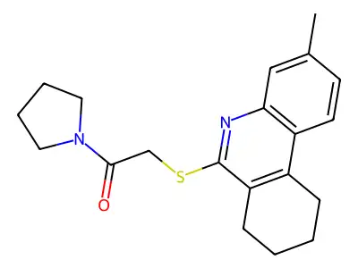 Pyrrolidine,1-[[ thio]acetyl]- structure