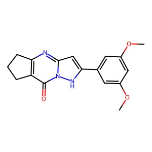 2-(3,5-Dimethoxyphenyl)-6,7-dihydro-5H-cyclopenta[d]pyrazolo[1,5-a]pyrimidin-8-ol structure