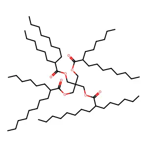 Pentaerythritol tetra(2-hexyldecanoate) structure