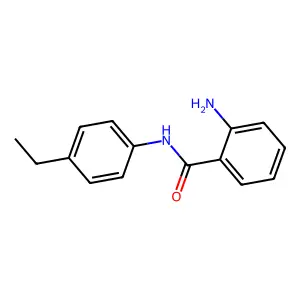 2-Amino-N-(4-ethyl-phenyl)-benzamide structure