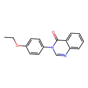 3-(4-Ethoxyphenyl)-4(3H)-quinazolinone structure