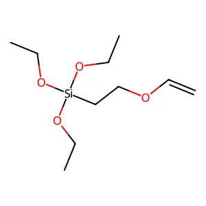 (2-(三乙氧基硅基乙基))乙烯基醚 structure