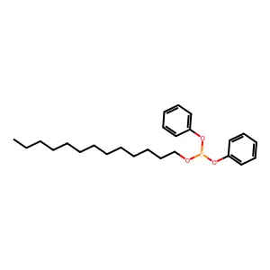 Diphenyl tridecyl phosphite structure