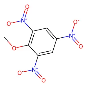 2,4,6-Trinitroanisole structure