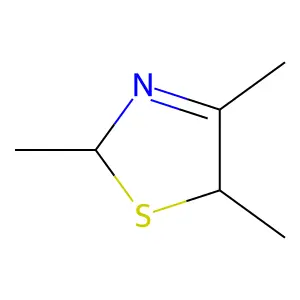 2,4,5-Trimethyl-2,5-dihydro-1,3-thiazole structure