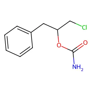 α-(氯甲基)苯乙基氨基甲酸酯 structure
