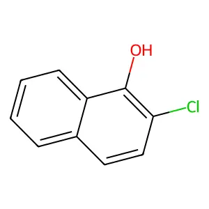 2-Chloronaphthalen-1-ol structure