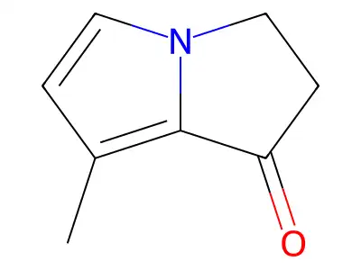 2,3-Dihydro-7-methyl-1H-pyrrolizin-1-one structure
