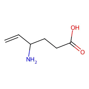 4-氨基-5-己烯酸 structure