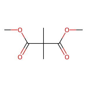 Dimethylpropanedioic acid dimethyl ester structure