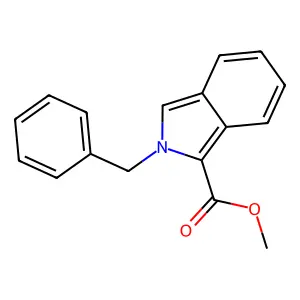 Methyl 2-benzyl-2H-isoindole-1-carboxylate structure