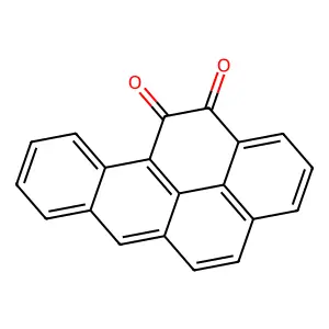 Benzo(a)pyrene-11,12-dione structure