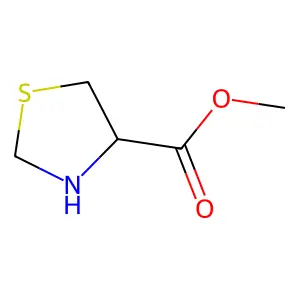 4-噻唑烷甲酸甲酯 structure
