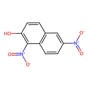 1,6-Dinitronaphthalen-2-ol structure