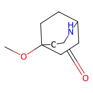 5-Methoxy-2-azabicyclo[3.2.2]nonan-3-one structure