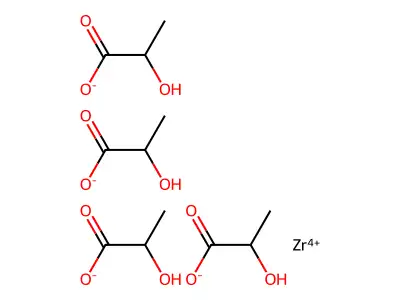 乳酸锆 structure