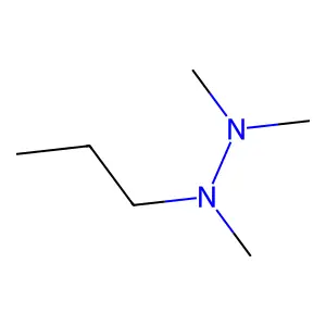 Propyltrimethylhydrazine structure