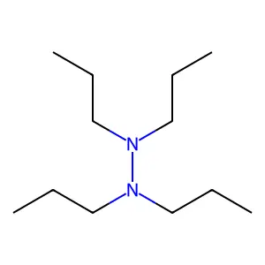 Tetrapropylhydrazine structure