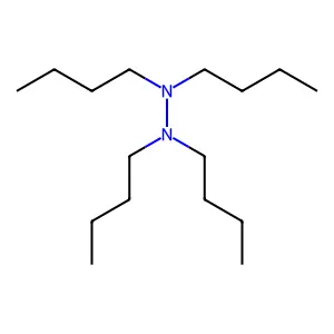 Hydrazine, tetrabutyl- structure