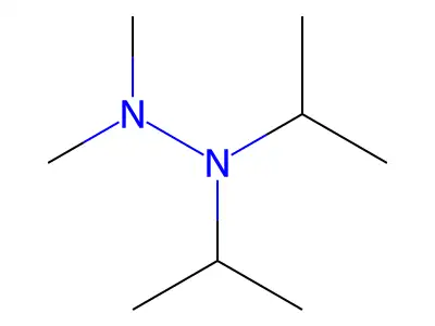 Hydrazine, 1,1-dimethyl-2,2-dipropyl- structure