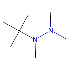 tert-Butyl trimethylhydrazine structure