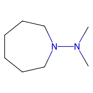 1H-Azepin-1-amine, hexahydro-N,N-dimethyl- structure
