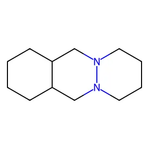 Pyridazino(1,2-b)phthalazine, dodecahydro-, trans- structure