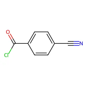 4-Cyanobenzoyl chloride structure
