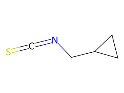 (Isothiocyanatomethyl)cyclopropane structure