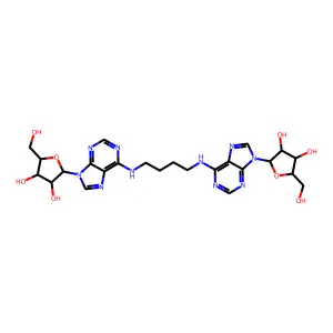 Adenosine, N,N'-1,4-butanediylbis- structure