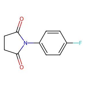 N-(4-Fluorophenyl)succinimide structure