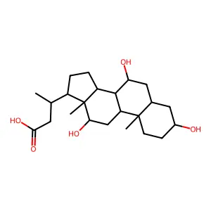 Norcholic acid structure