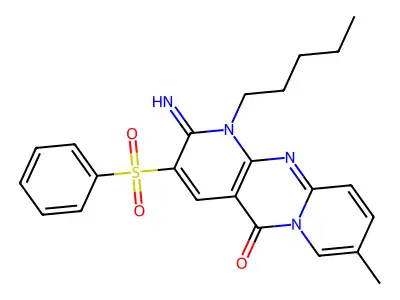 C23H24N4O3S structure
