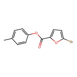 4-Methylphenyl 5-bromo-2-furoate structure