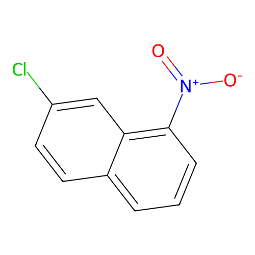 7-Chloro-1-nitronaphthalene structure