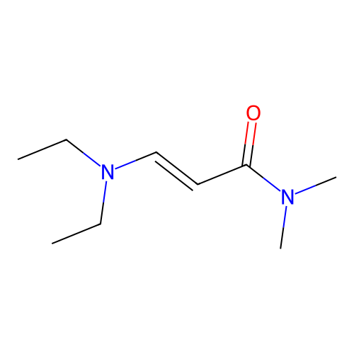 2-Propenamide, 3-(diethylamino)-N,N-dimethyl-, (2E)- structure
