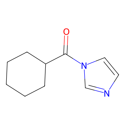 1H-Imidazole, 1-(cyclohexylcarbonyl)- structure