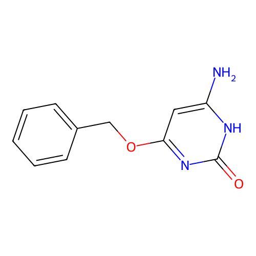 2(1H)-Pyrimidinone, 4-amino-6-(phenylmethoxy)- structure