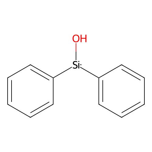 Diphenylsilanol structure