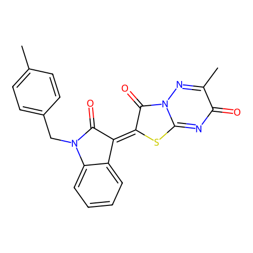CAS 607385-27-3 - C22H16N4O3S structure